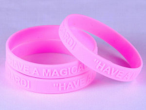 custom silicone bracelets