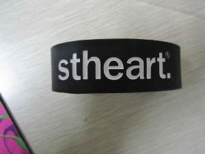 Silicone bracelet wholesale, custom printed logo