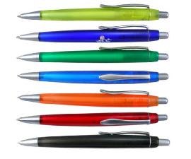 Plastic ballpoint pens wholesale, custom printed logo