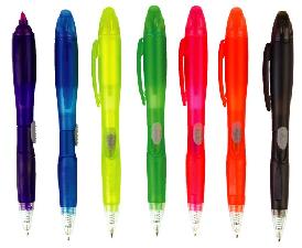 Highlighters ballpoint pen wholesale, custom logo printed