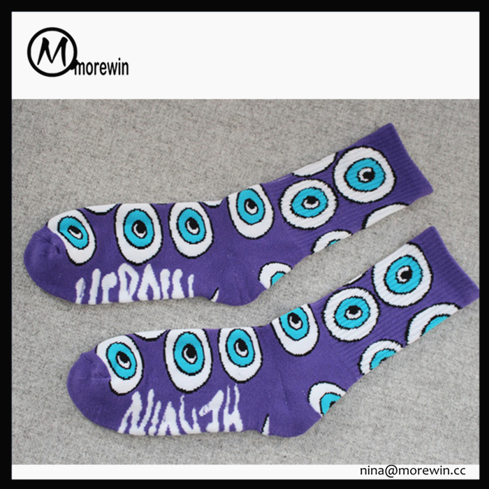 Morewin Fashion Business Men Socks Cotton Happy Socks