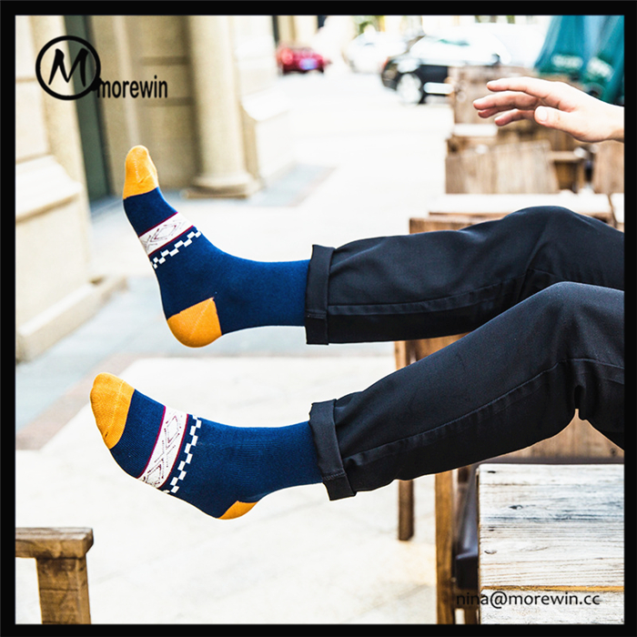 Morewin Bulk Wholesale Mens Fashion Cotton Dress Socks