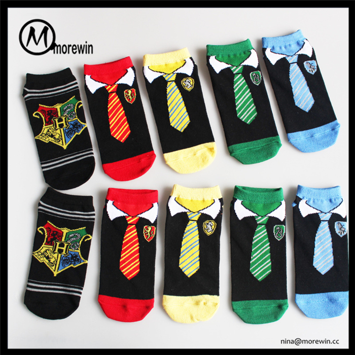 Morewin Girls Womens Cotton Socks Lot Harry Potter Casual Ankle Socks