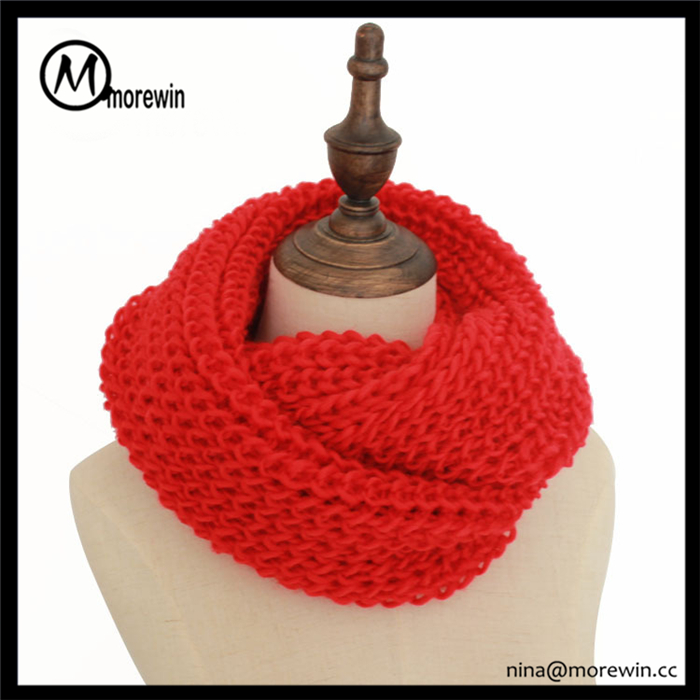 Morewin Women Scarf Winter Knit Loop Scarf