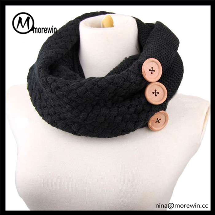 Morewin Womens Thick Knit Winter Infinity Circle Loop Scarf