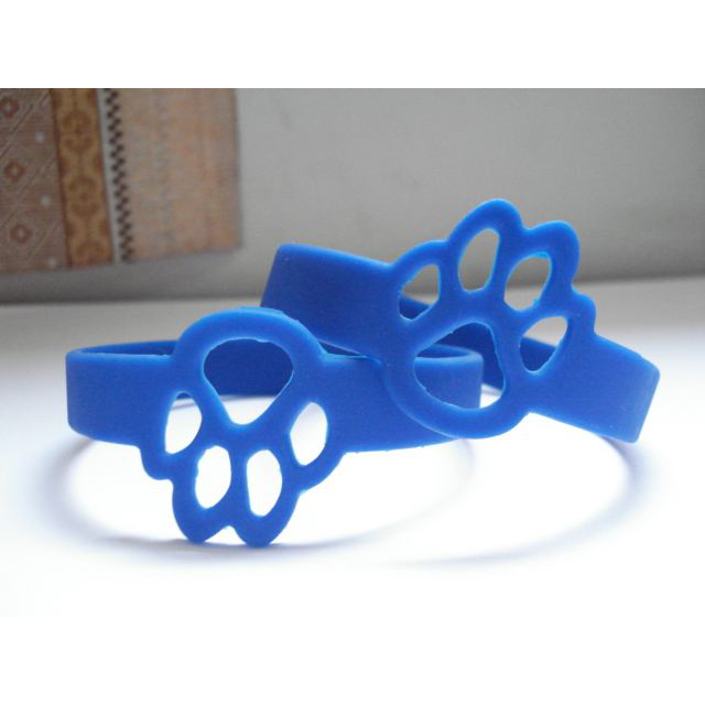 Paw Shaped Silicone Bracelet