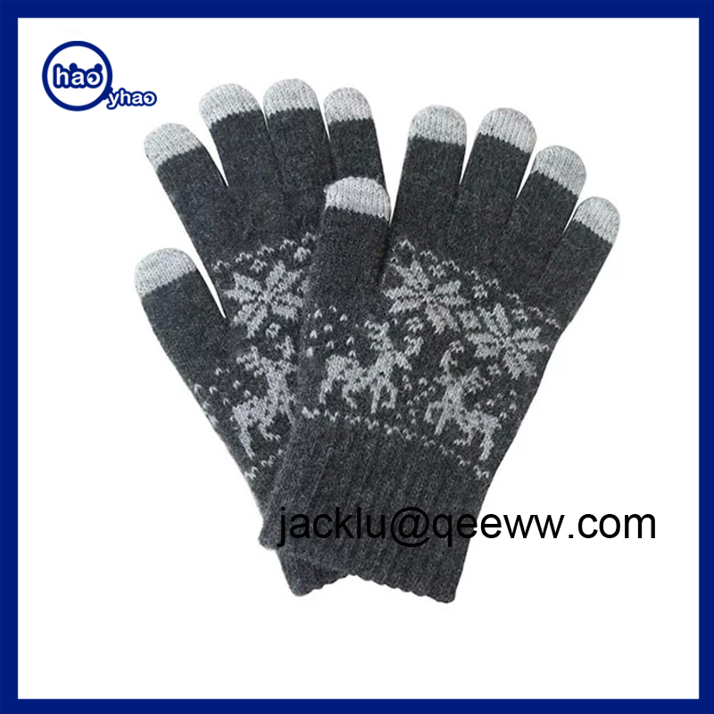 Yhao Gloves Wholesale Smart Phone Touch Screen Gloves Acrylic