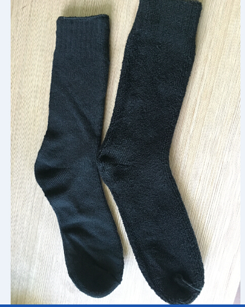 Yhao Customized Cotton Reinfoce Toe Full Terry Thick Diabetic Socks