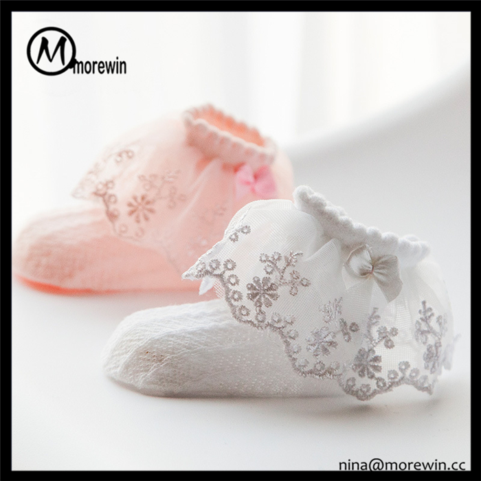 Morewin Summer Baby Girls Lace Ruffle Frilly Princess Socks