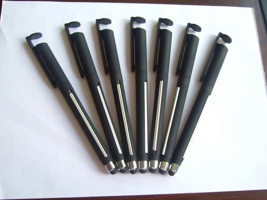 Popular Ballpoint Pen With Front Stylus