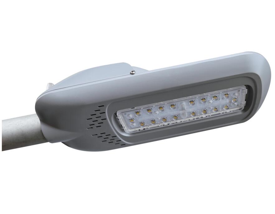 LED Street Light 30W Die-cast Aluminum IP68 MOSO Driver Lumileds LED Mod