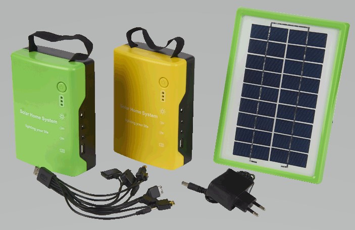 Solar Home System with 2-pcs 3W Solar Kit