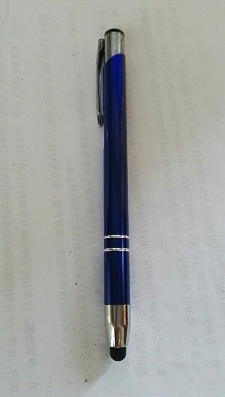 Metal Ballpoint Pen With Stylus