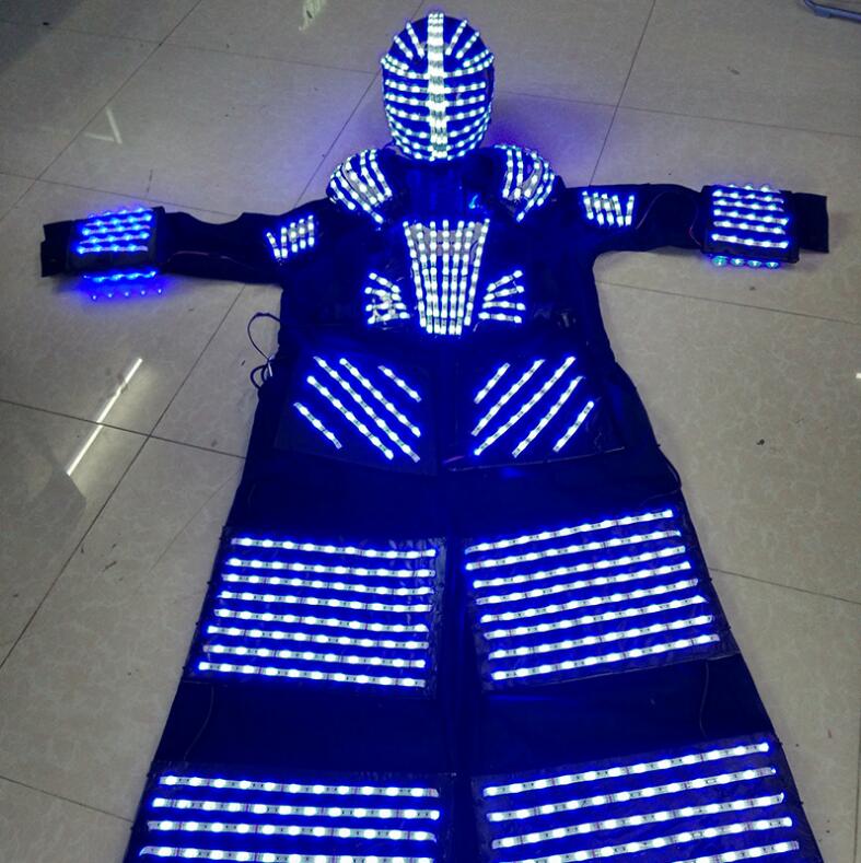 LED Robot Clothing Suit