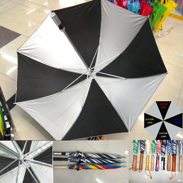 Manual Golf Umbrella With Custom Logo