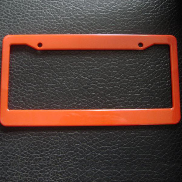 Standard Car Plastic License Plate Frame