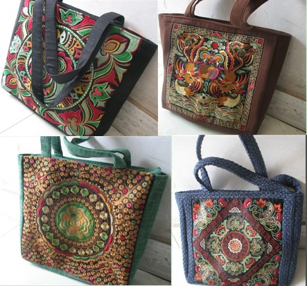 Manual Embroidery Handbag