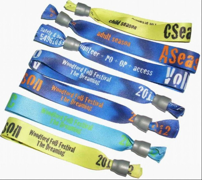 Custom Fabric Wristbands For Event