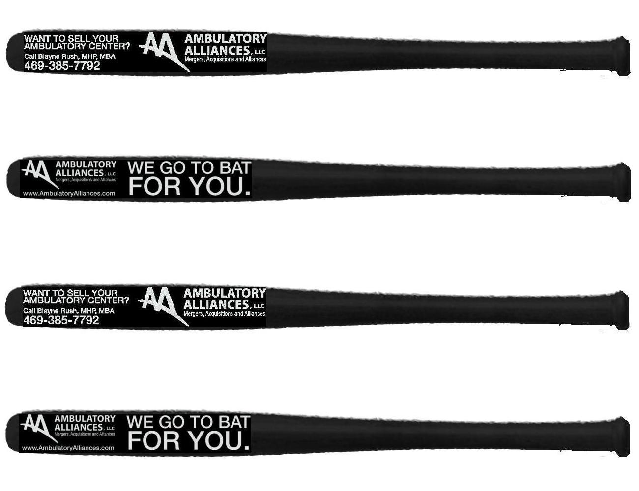 Baseball bats 18”, wood 