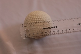 3" GOLF SQUISHY STRESS BALL