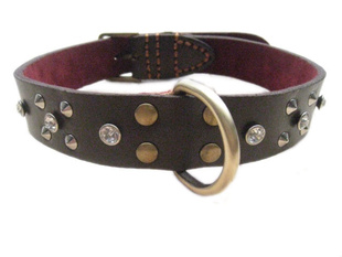 Leather Dog Collar - 2.5 X 55 Cm