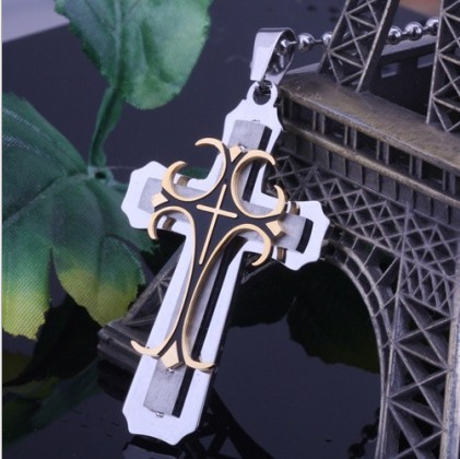 Titanium Steel Pendant Cross