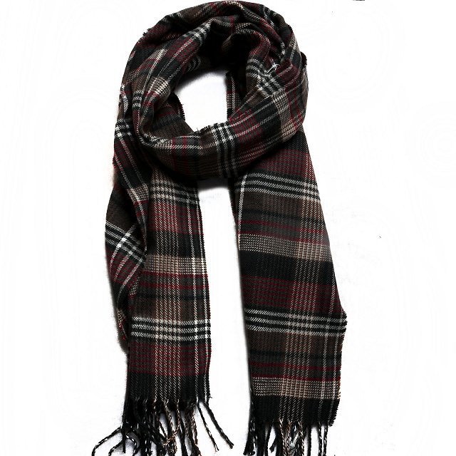 Grid Printing Scarf Cashmere Scarf