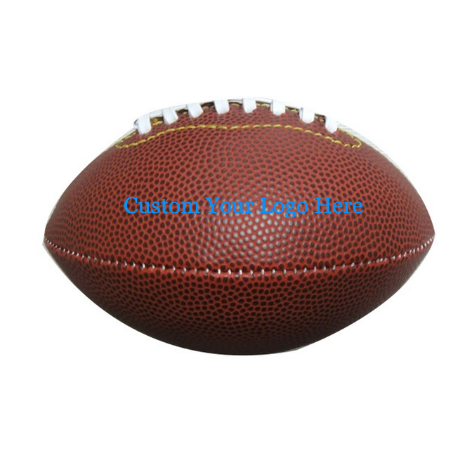 Rubber Mini Rugby Ball 9" X 5 7/8" PVC