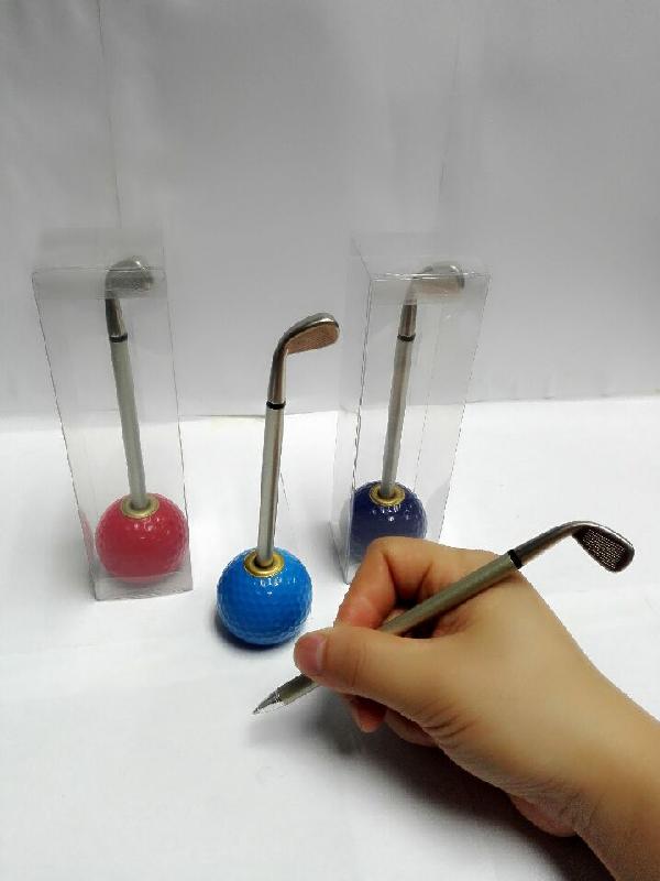 1 5/8" Ã 1 5/8" Ã 5 15/16" Golf Ball-point Pen