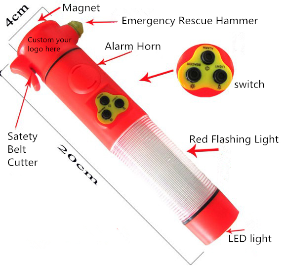 Emergency Rescue Hammer 