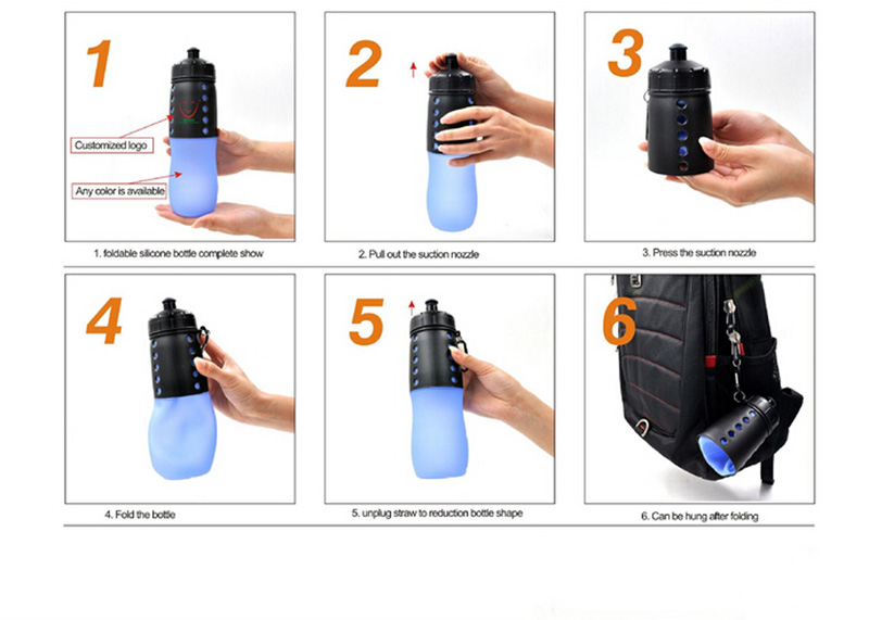 Folding Silicone Bottle