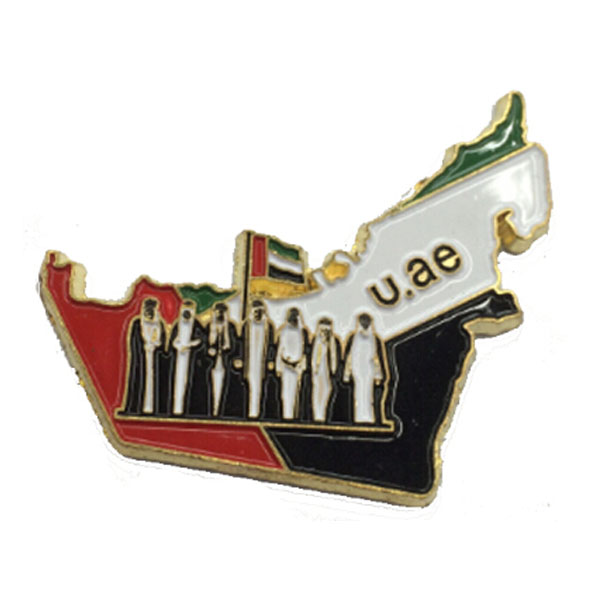  Metal United Arab Emirates Badge/Pin