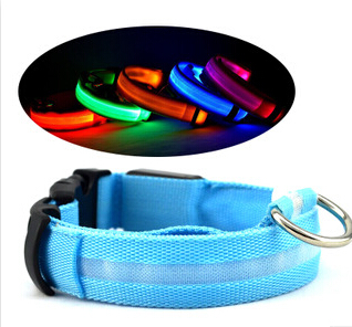 Pet Retractable Collars & Leashes Type And Dogs Application Led Pet Coll