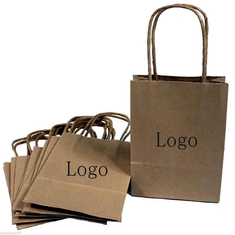 Recycled Kraft Paper Tote Bag