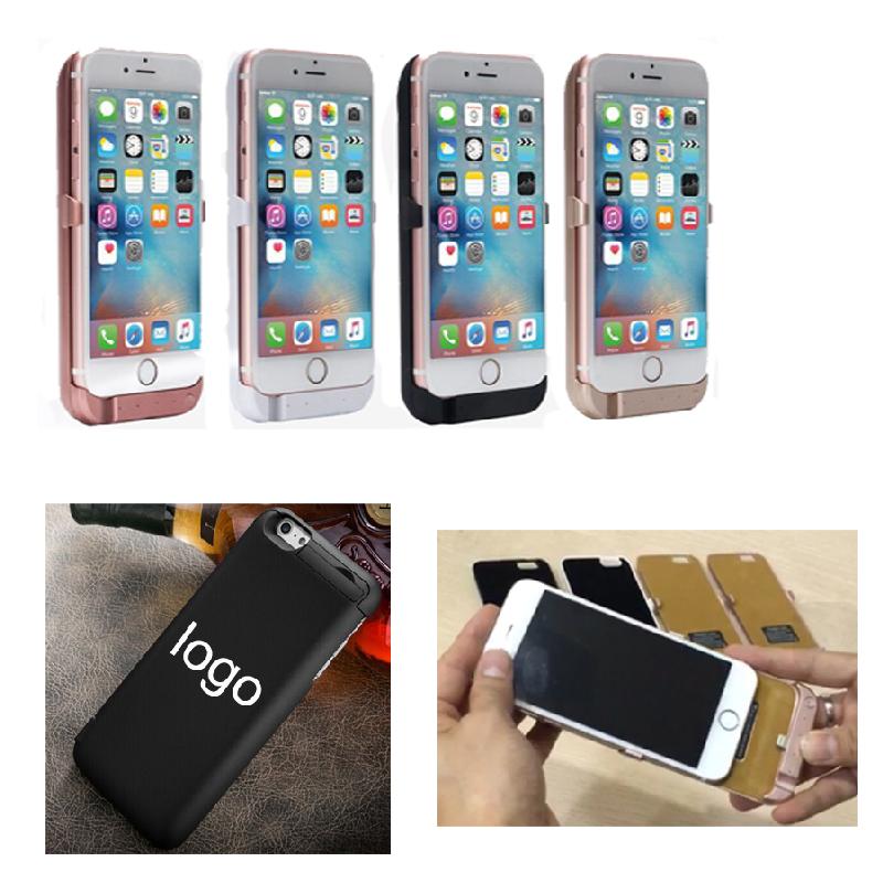 Hard Shell Case With Power Bank For Iphone6