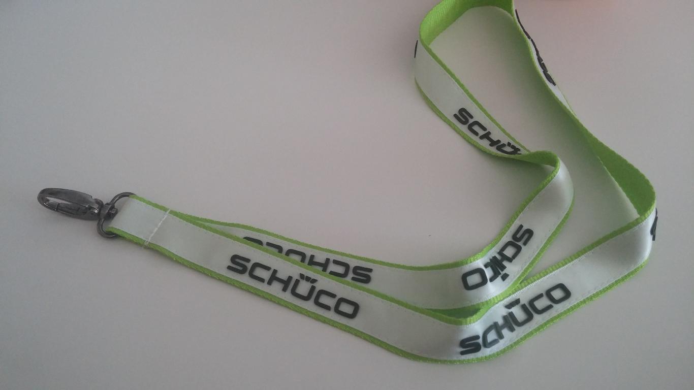 Embossed Logo Lanyard