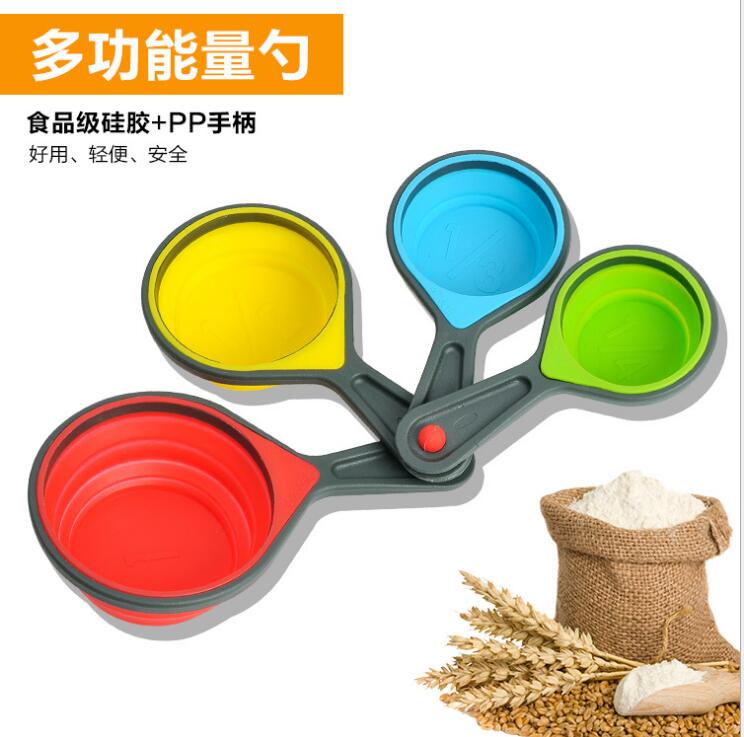 Set Of Collapsible Measuring Cups