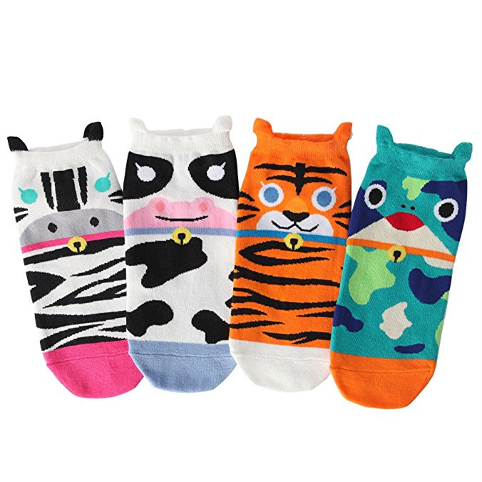 Morewin Brand Womens Cute Animal Painting Socks