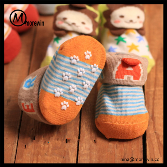 Morewin Lovely 3D Cartoon Baby Socks For 0-1 Years