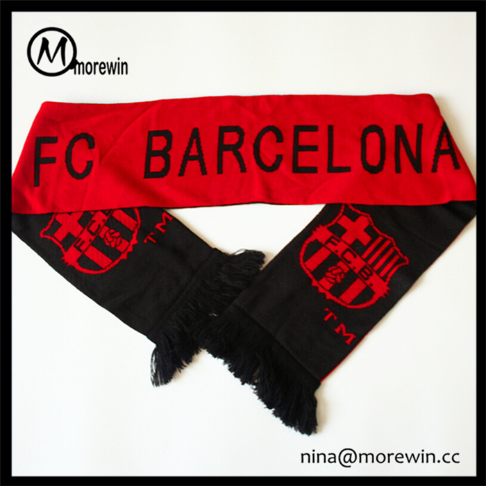 Morewin Football Fans Scarf With Tassels