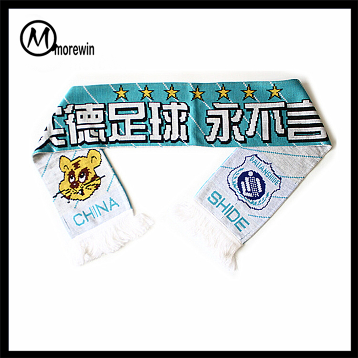 Morewin Brand Custom Design Football Fan Scarf