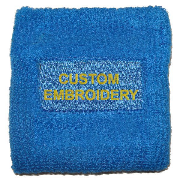 Terry Cotton Wrist Sweatband (8x8 Cm)