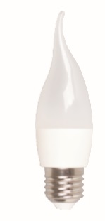 LED candle bulb C37 tip-4W