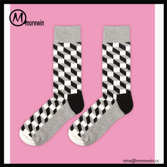 Morewin Men Casual Socks Happy Socks Men Muti-colour Socks