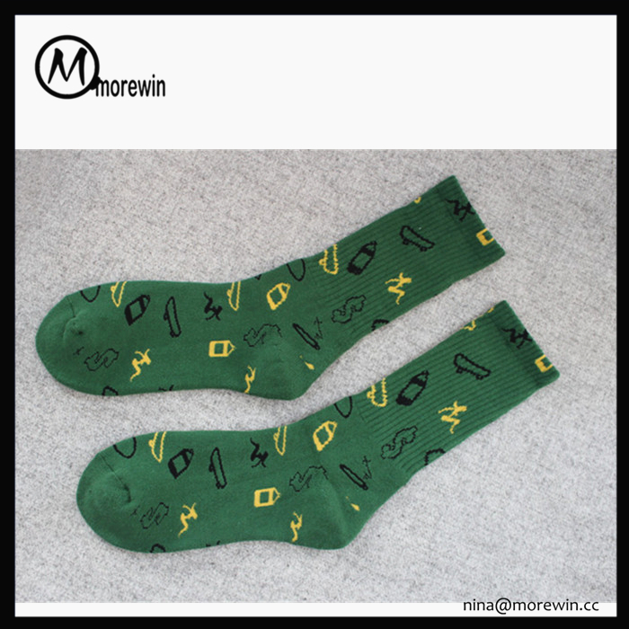 Morewin Fashion Business Men Socks Cotton Happy Socks