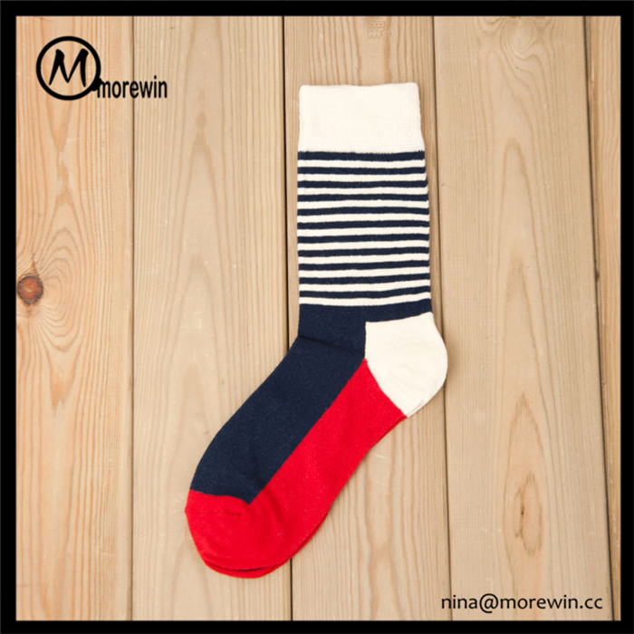 Morewin Striped Men Socks Men Wholesale Socks