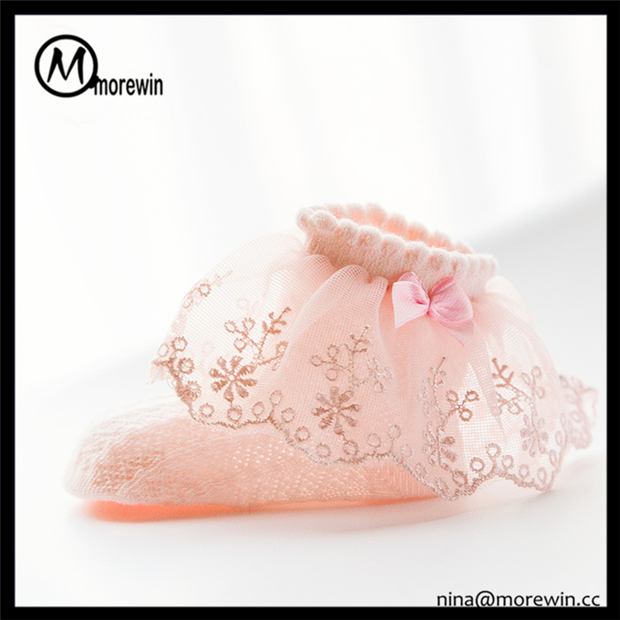 Morewin Summer Baby Girls Lace Ruffle Frilly Princess Socks