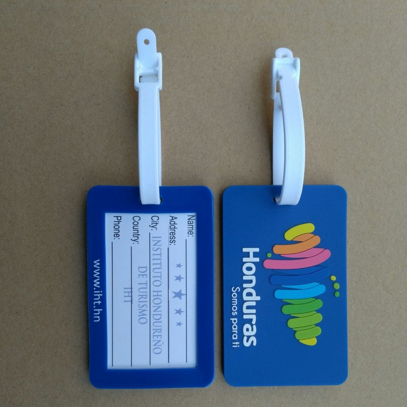 Soft Vinyl Luggage Tags