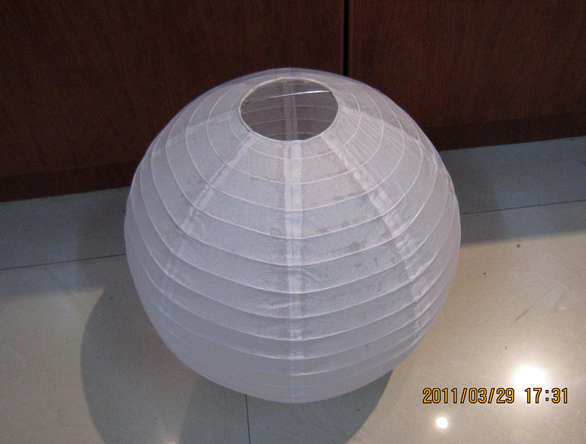 16" Dia Round Paper Lantern, Oriental Lantern