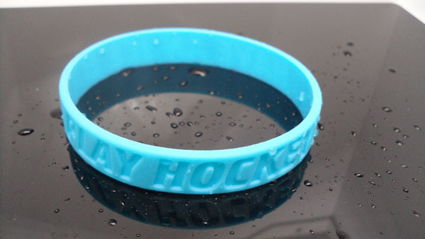 Debossed Silicone Bracelet